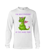 Dragon Im multitasking I can listen Ignore and Long Sleeve Tee thumbnail