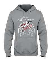 Nurses Covid 19 Team shirt Hooded Sweatshirt tile
