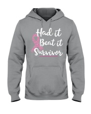 Breast Cancer Had It Beat It Survivor shirt Hooded Sweatshirt thumbnail