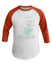 God put me on this earth to sew and finish Baseball Tee thumbnail