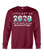 Crocheting 2020 The One Where They Were Crewneck Sweatshirt thumbnail