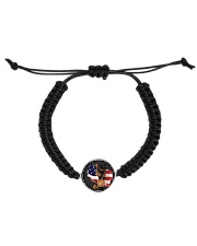 Cat Lover Antique Locket Collection with US Flag Cord Circle Bracelet thumbnail