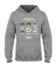Tractor Farmer Things I Do Hooded Sweatshirt tile