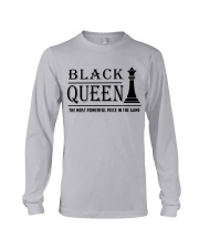 Black Queen The Most Powerful Piece in The Game Long Sleeve Tee tile