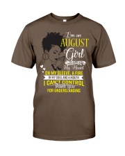 Im An August Black Girl African American Pride Classic T-Shirt tile