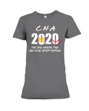 CNA 2020 The One Where They Became Heroes Premium Fit Ladies Tee tile