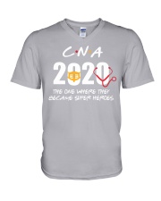 CNA 2020 The One Where They Became Heroes V-Neck T-Shirt tile
