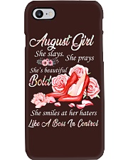 August Girl She is Bold Phone Case tile
