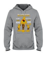 Black Dad Hooded Sweatshirt tile