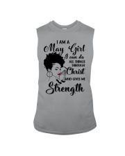Im A May Girl I Can Do Things With Strength Sleeveless Tee tile