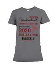 Medical Assistant Premium Fit Ladies Tee tile
