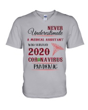 Medical Assistant V-Neck T-Shirt tile
