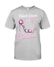 Black Queen Over Fabulous High Heels Classic T-Shirt tile