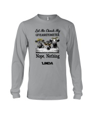 Let Me Check My Giveashitometer Farmer Long Sleeve Tee tile