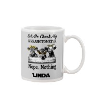 Let Me Check My Giveashitometer Farmer Mug tile
