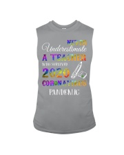 teacher 2020 Black Sleeveless Tee tile