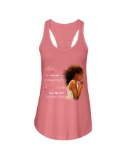 Holy Enough To Pray For You Hood Enough Black Girl Ladies Flowy Tank tile