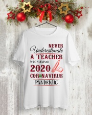 teacher-1 Classic T-Shirt lifestyle-holiday-crewneck-front-2