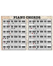 PIANO 17x11 Poster front