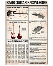 BASS GUITAR KNOWLEDGE 11x17 Poster front