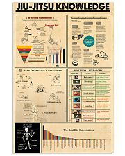 JIU-JITSU KNOWLEDGE 24x36 Poster front