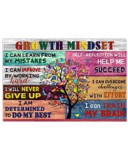 GROWTH MINDSET 17x11 Poster front