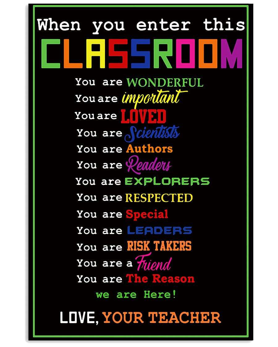 Classroom 11x17 Poster
