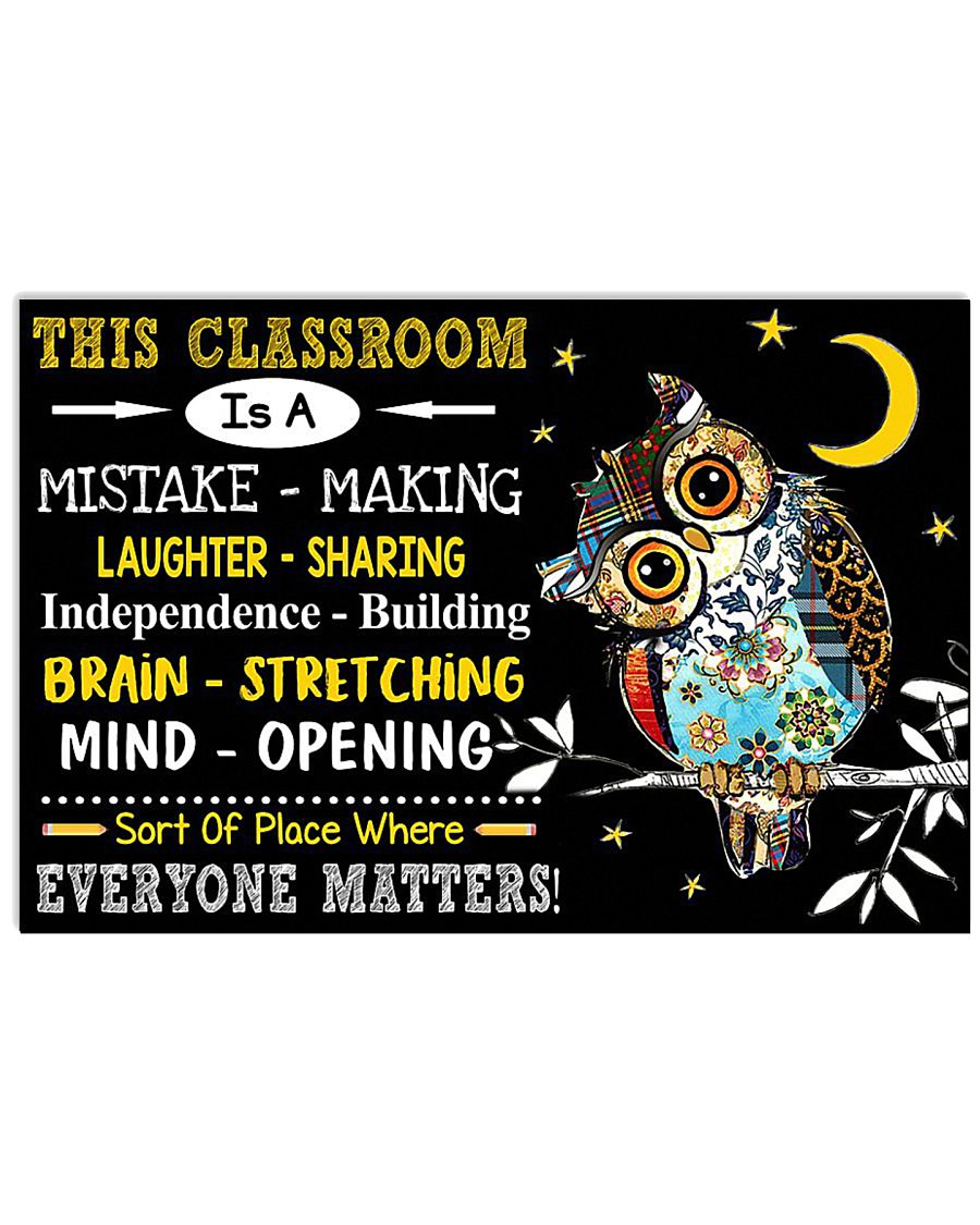 CLASSROOM 17x11 Poster