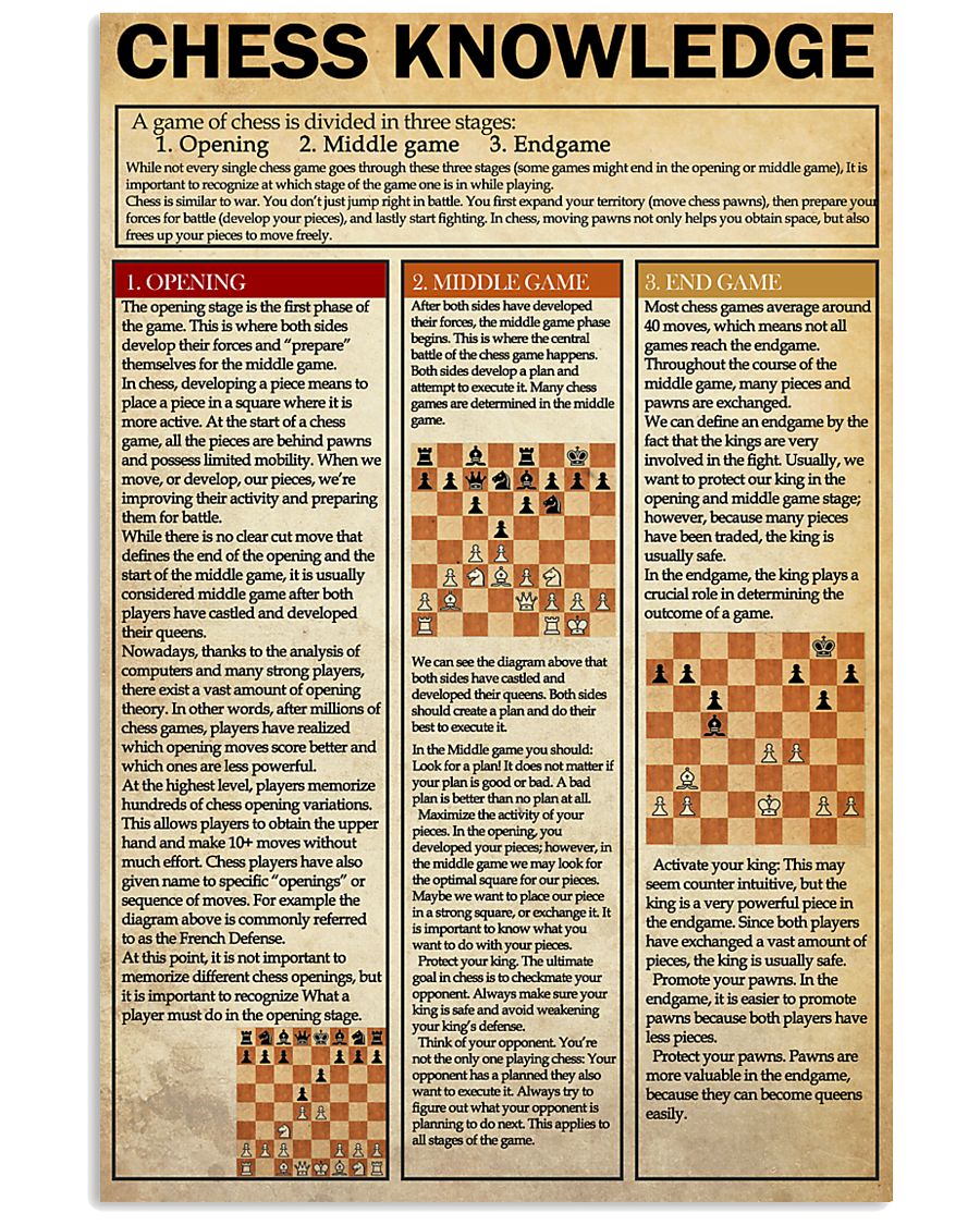 CHESS 24x36 Poster