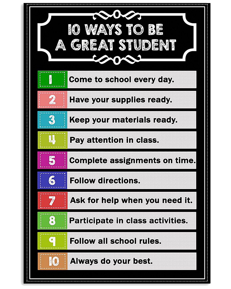 STUDENT 11x17 Poster