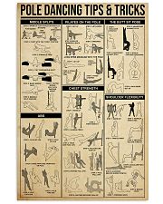 POLE DANCING TIPS TRICKS 24x36 Poster front