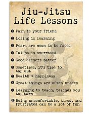 JIU-JITSU LIFE LESSONS 24x36 Poster front