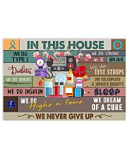 GIVE UP 17x11 Poster front