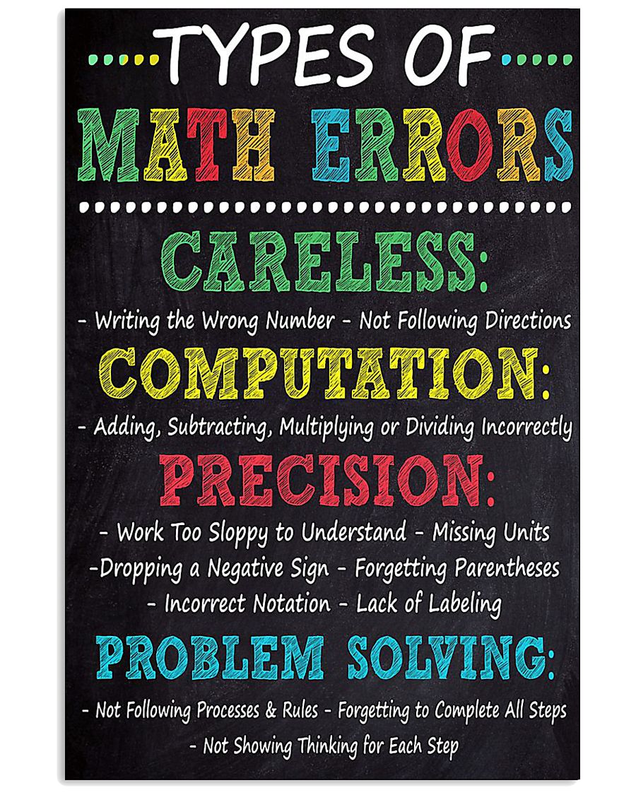 MATH 11x17 Poster