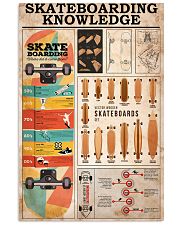 SKATEBOARDING KNOWLEDGE 24x36 Poster front