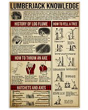 LUMBERJACK 24x36 Poster front