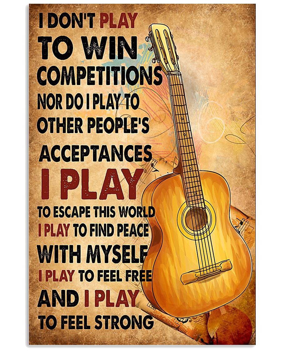 GUITAR 11x17 Poster