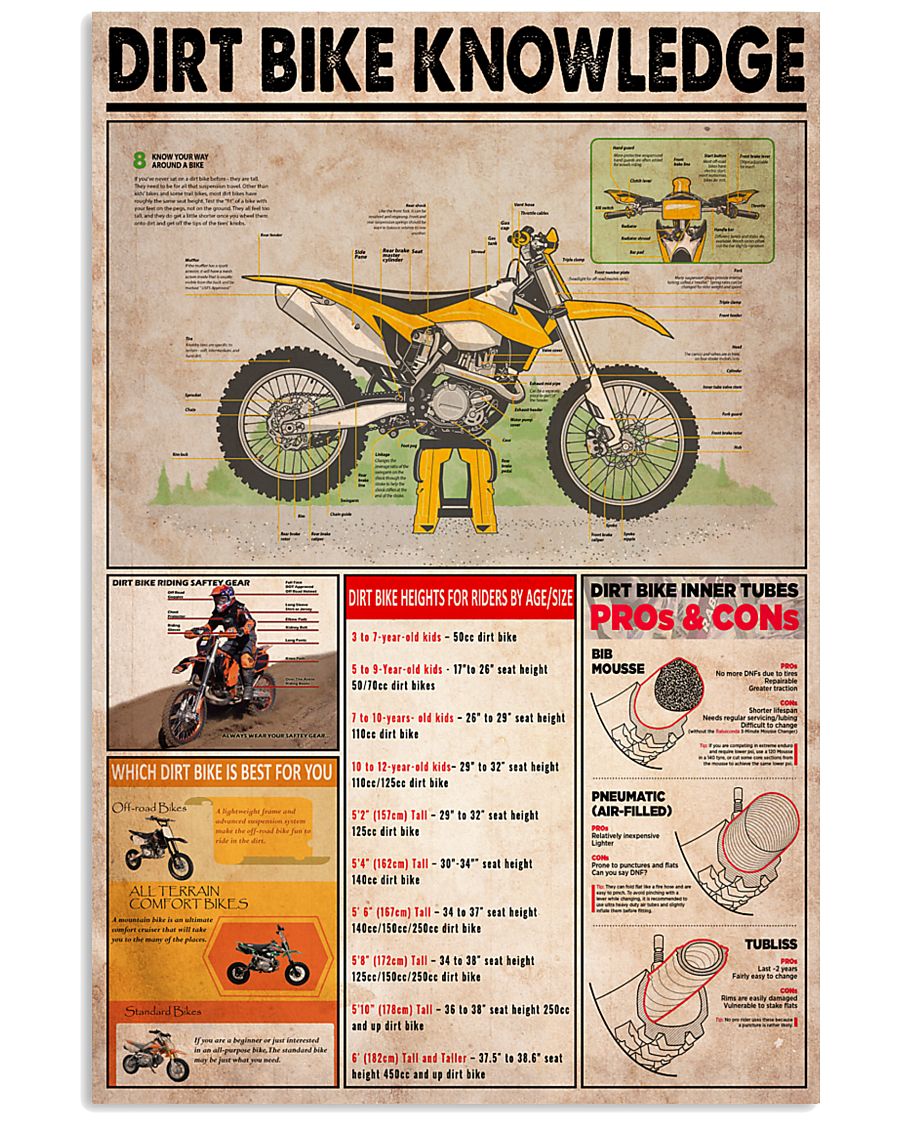 DIRT BIKE 24x36 Poster