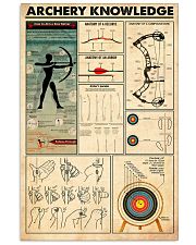 ARCHERY 11x17 Poster front