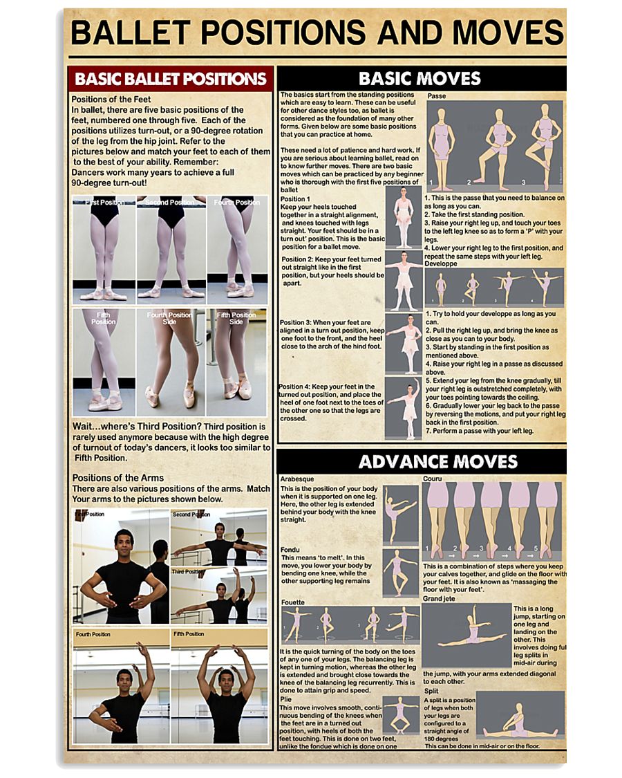 BALLET 24x36 Poster