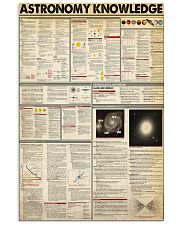 ASTRONOMY KNOWLEDGE 11x17 Poster front
