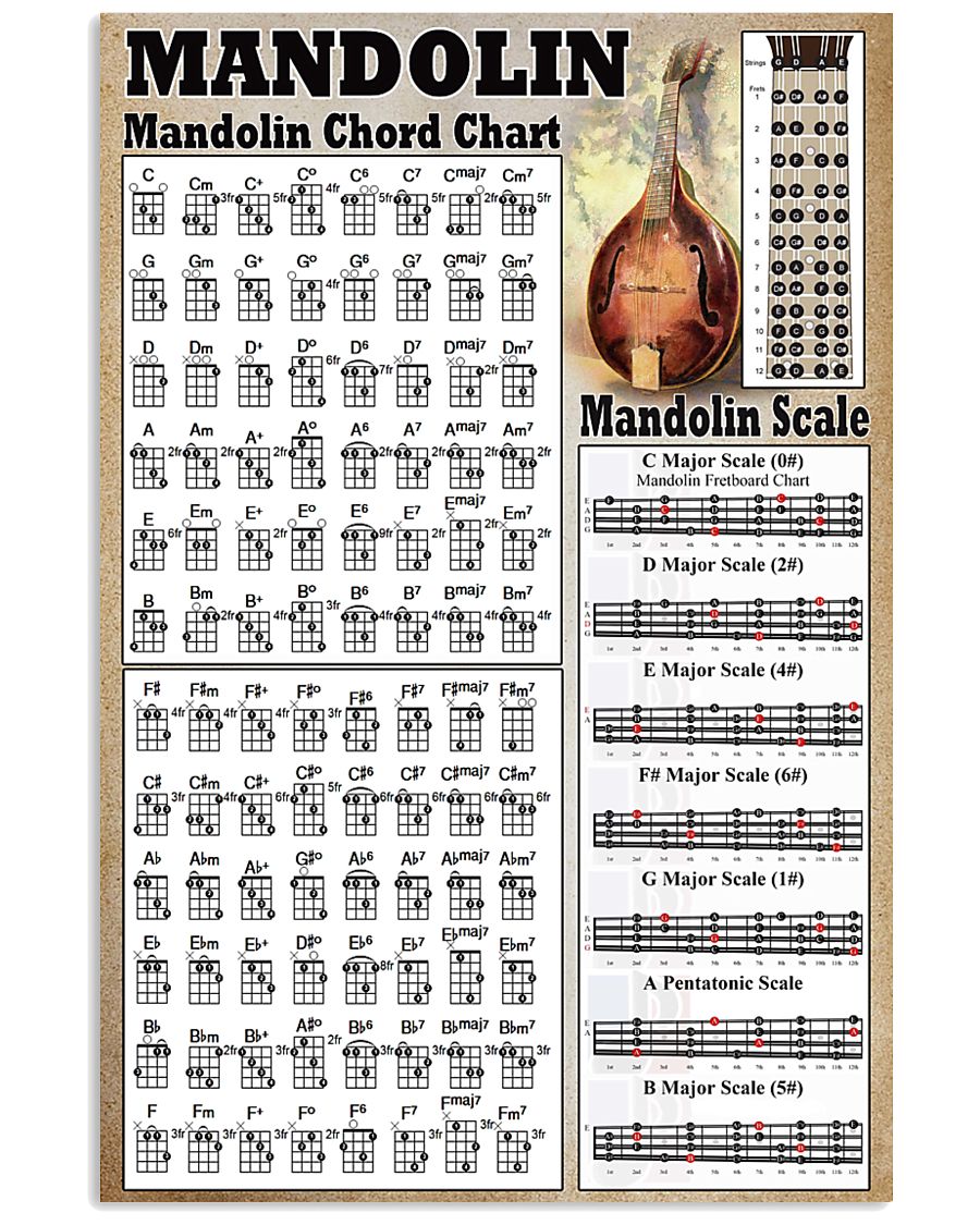 Mandolin 11x17 Poster