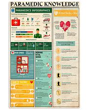 PARAMEDIC KNOWLEDGE 24x36 Poster front