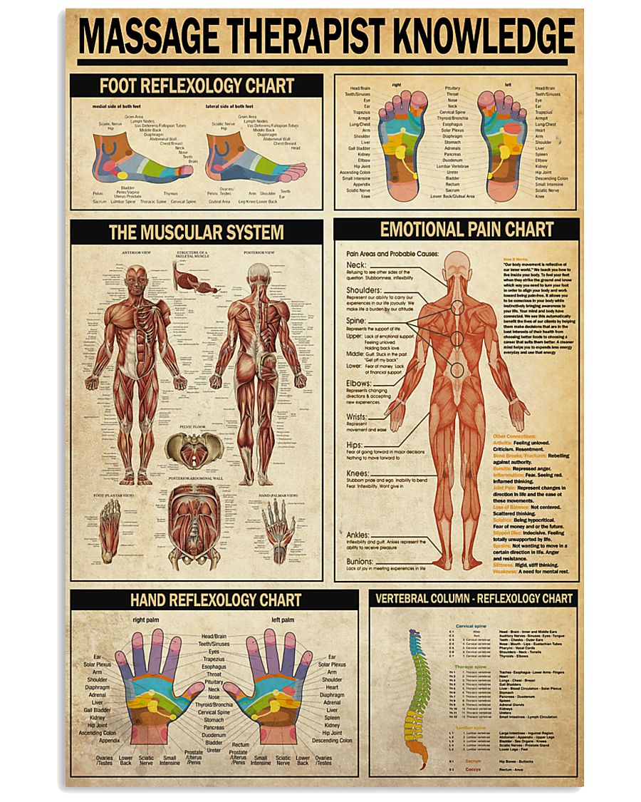 masage therapist 24x36 Poster