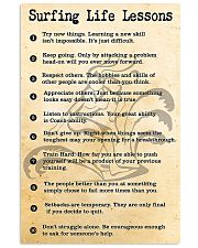 SURFING LIFE LESSONS 24x36 Poster front