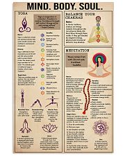 YOGA 20 11x17 Poster front