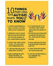 AUTISM 11x17 Poster front