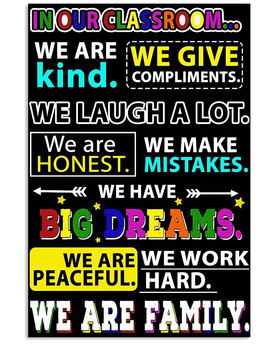 Classroom 11x17 Poster