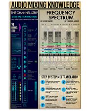 AUDIO MIXING 11x17 Poster front