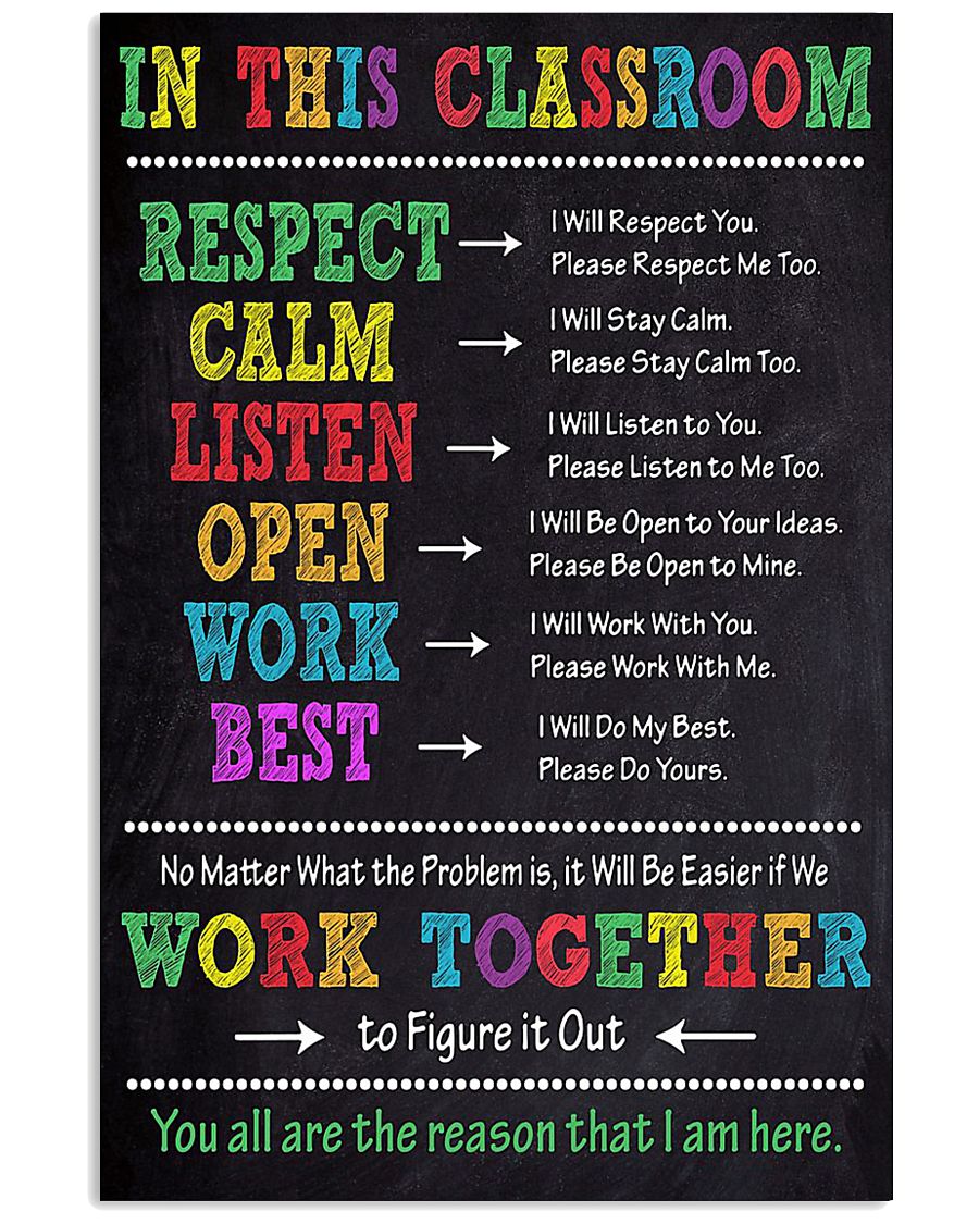 Classroom 11x17 Poster